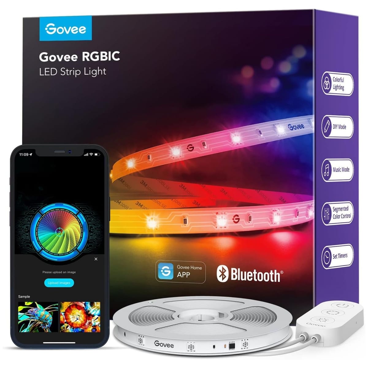 Govee RGBIC LED Strip Lights Review – The Smart Way to Transform Any Room with Colour